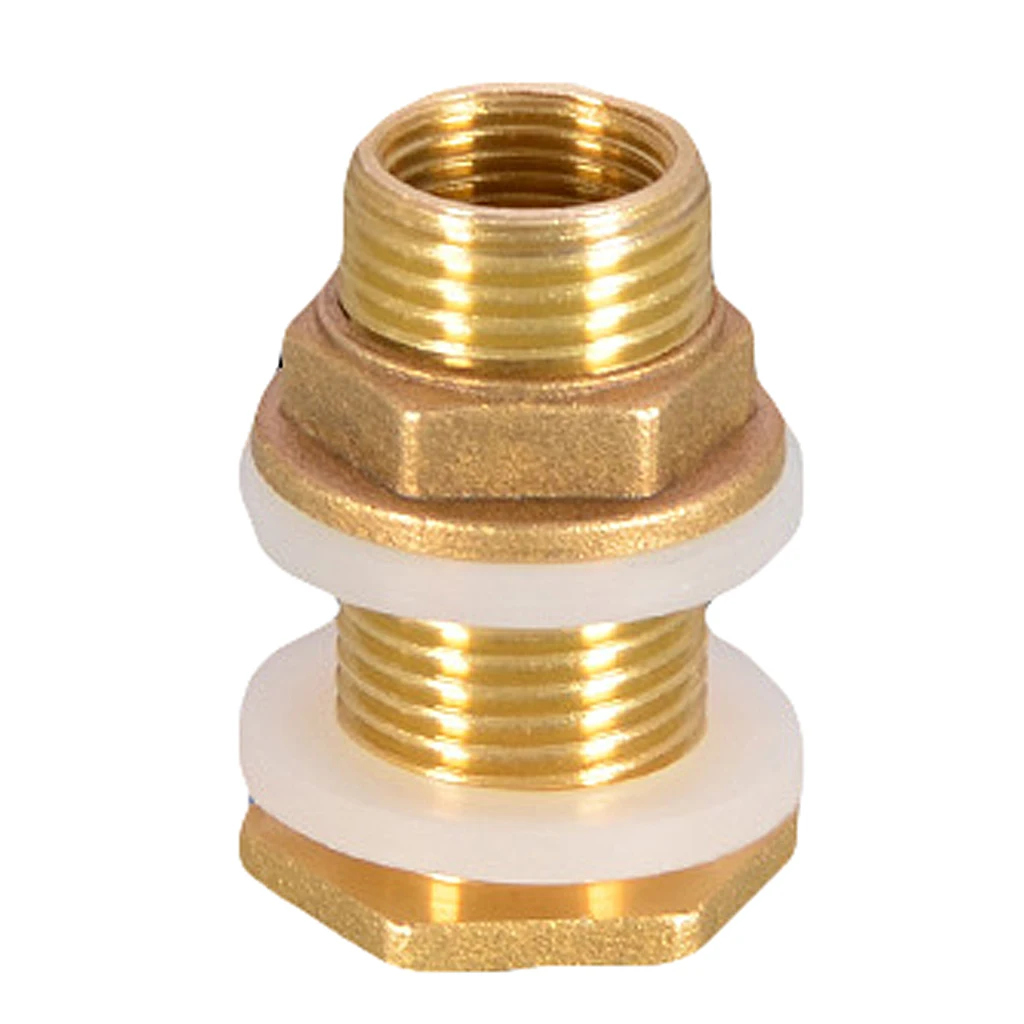

Solid Brass Water Tank Connector Garden Fittings Accessories M1/2'' M3/4'' M1''
