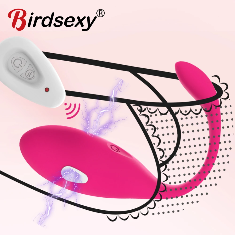 Электрический Вибрационный яйцо Вибраторы для женщин беспроводной стимулятор