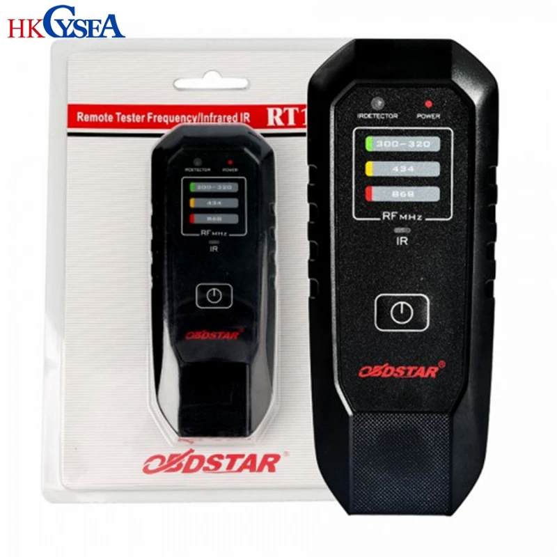 Пульт дистанционного тестирования OBDSTAR RT100 диапазон ИК-тестирования частоты 300-320