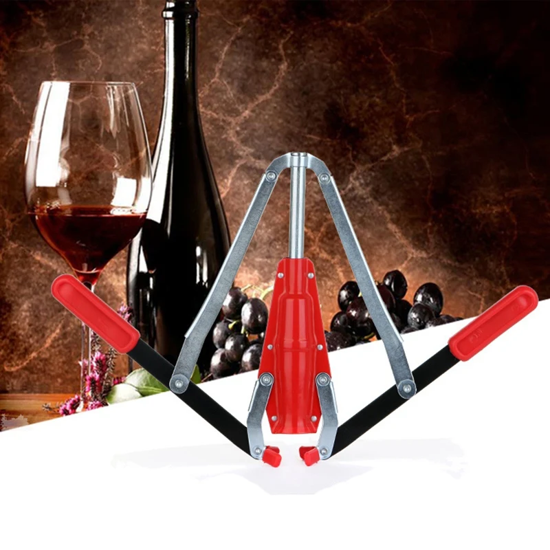 Hot Sale Double Lever Hand Corker Wine Bottle With 2 Handled Corking For Homebrew Making | Дом и сад