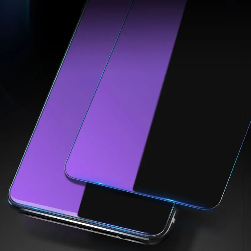 2 штуки анти синего стекла Huawei P40 lite P20 Защитная пленка для экрана из закаленного P30