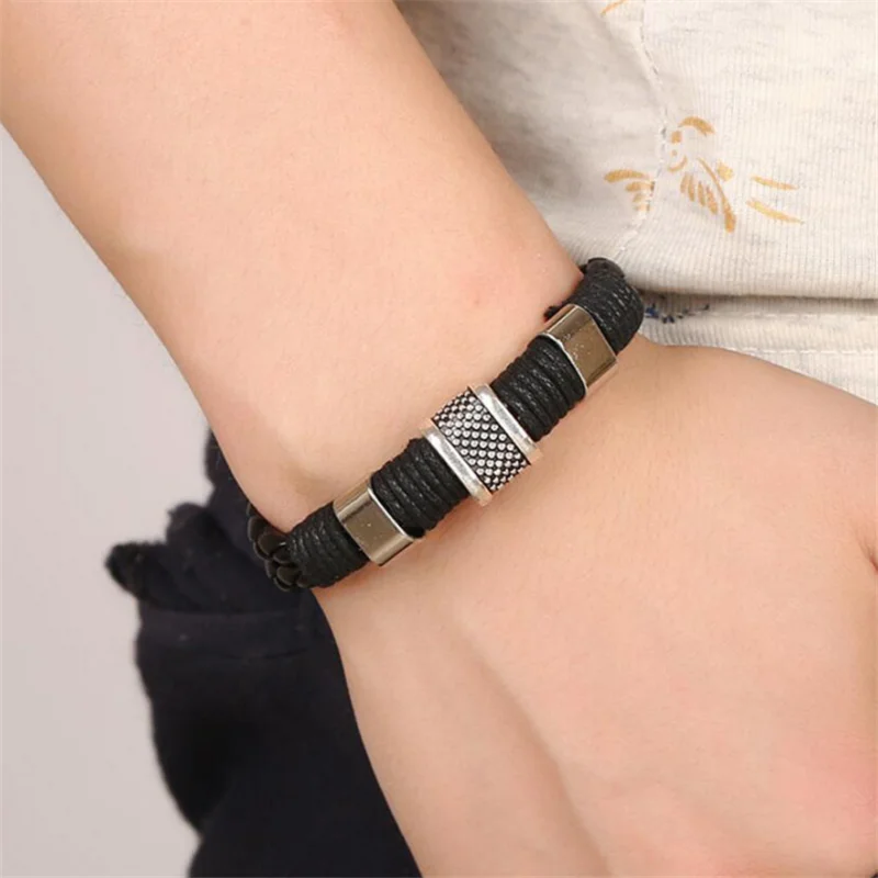 

Simple Temperament Men's All-match Woven Bracelet Jewelry Accessories