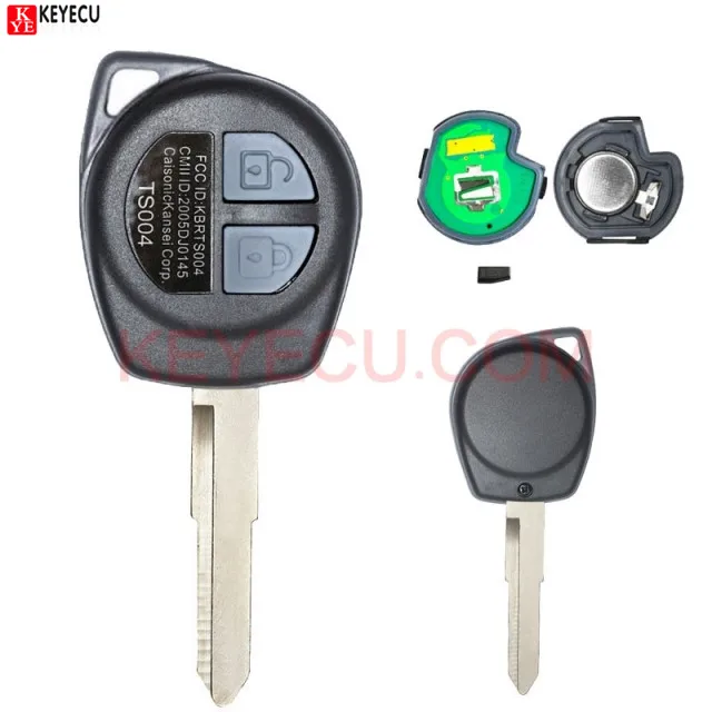 KEYECU новый запасной необработанный дистанционный ключ с 2 кнопками 433 МГц ID46 чип