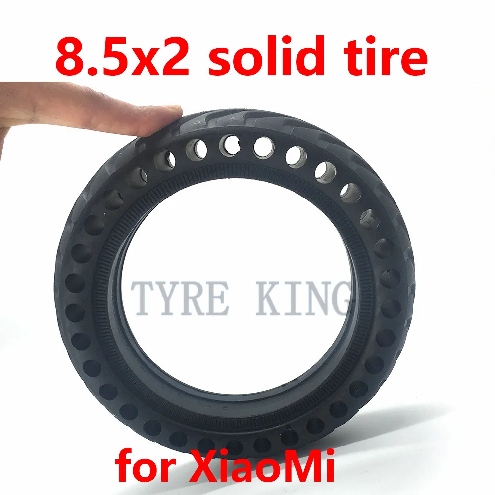 

8 1/2x2 взрывозащищенные твердые шины 8,5x2 дюйма, полые шины для Xiaomi Mijia M365, модифицированные непневматические шины