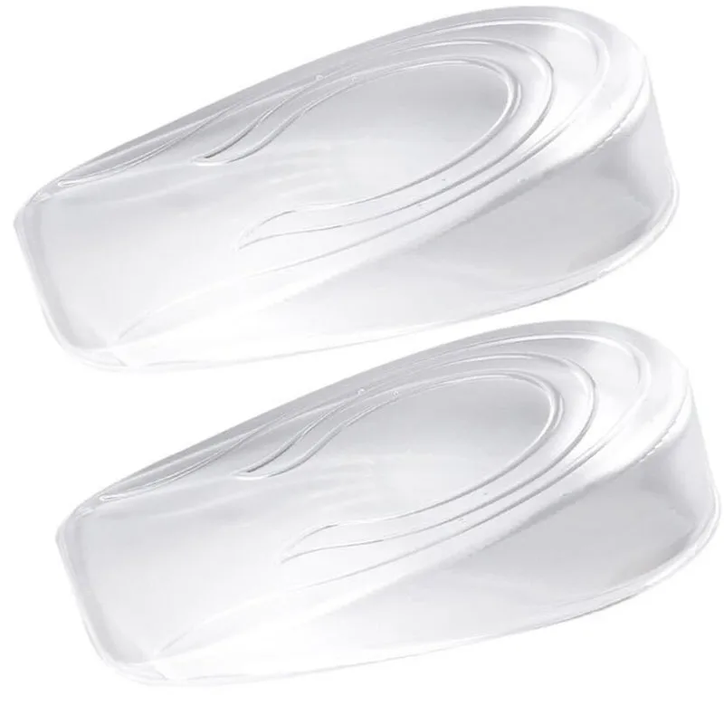 

Silicone Gel Height Increase Insole Heel Lifting Inserts Shoe Foot Care Protector Elastic Cushion Arch Support Insert for Unisex