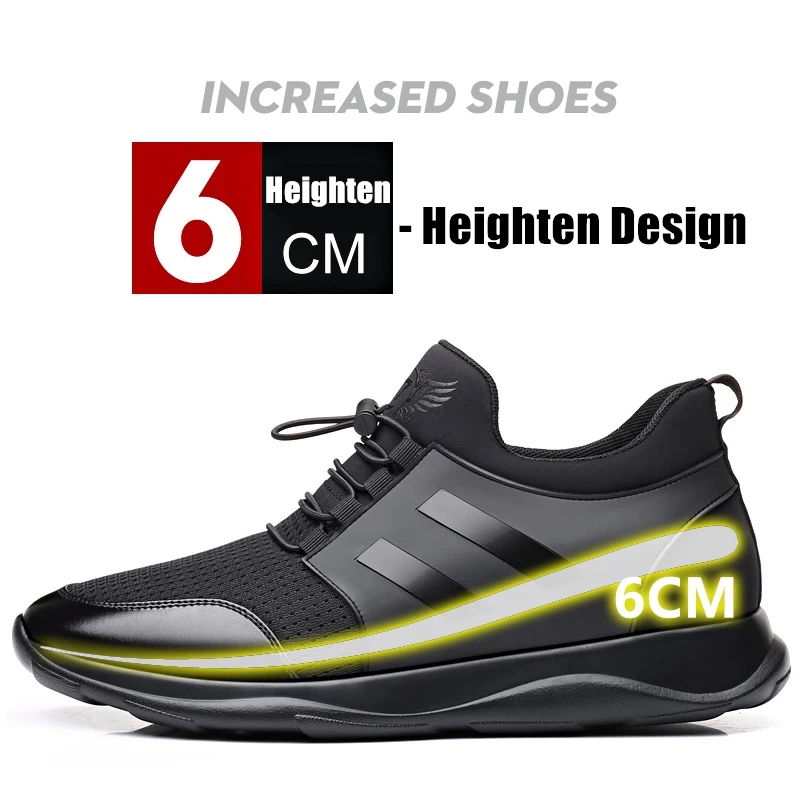 Мужские сетчатые повседневные кроссовки уличные черные дышащие для бега