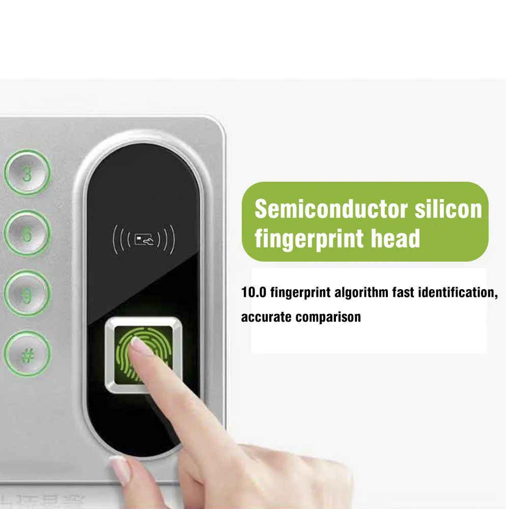 Биометрическая система доступа по отпечатку пальца с RFID-клавиатурой и