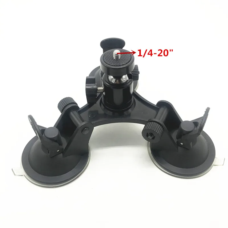 Присоска на лобовое стекло автомобиля + 1 дюйм (25 мм) шаровая Резьбовая шпилька для