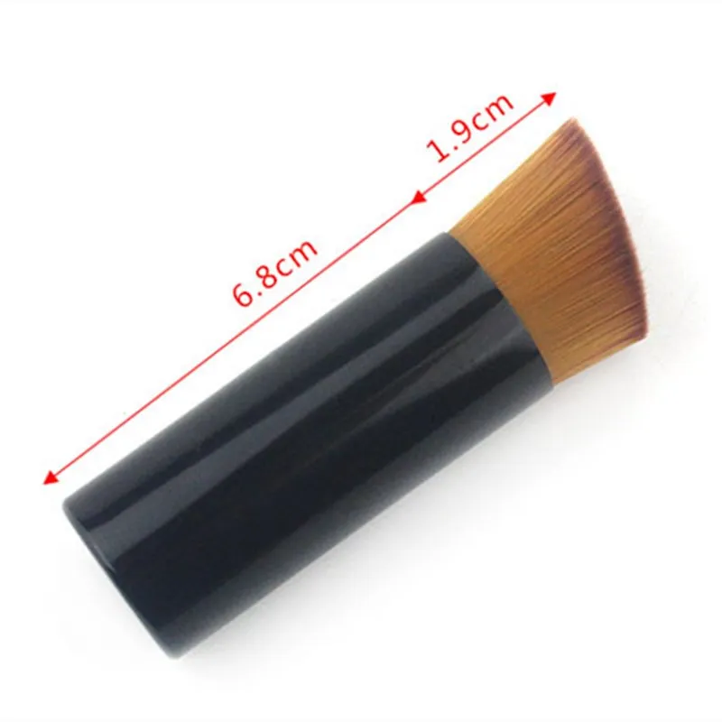 

1Pcs Multifunction Powder Concealer Mini Flat Oblique Head Makeup Brush Liquid Foundation Nail Brush Professional Makeup Tools