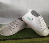 White E Новая весенне-Осенняя обувь из искусственной кожи для маленьких мальчиков и девочек Повседневный нескользящий удобный однотонный мокасины для малышей от 0 до 18 месяцев - Цвет: White E