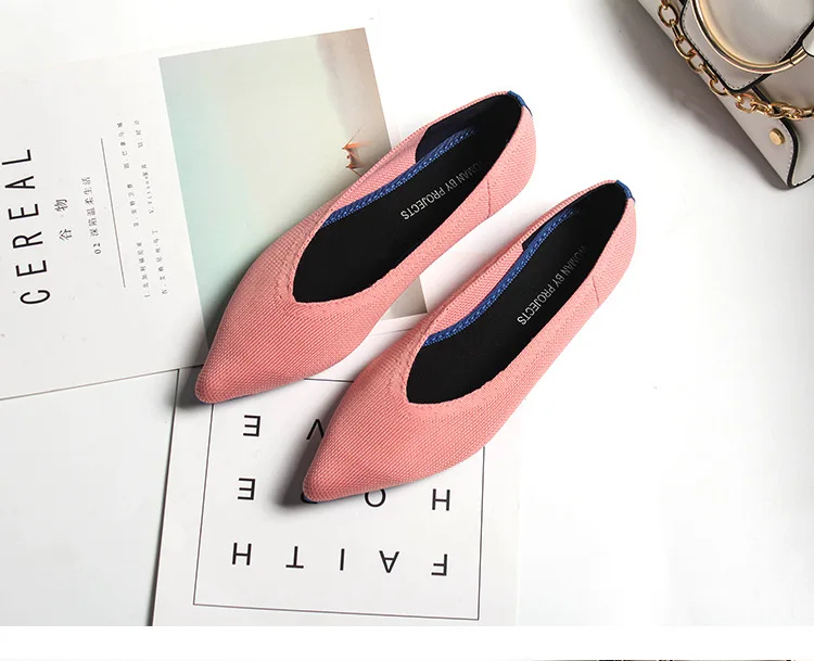 Женская обувь на плоской подошве; Zapatos De Mujer; сезон осень; коллекция года; лоферы; Ballerine Femme tenis feminino; повседневная черная женская обувь на плоской подошве с острым носком