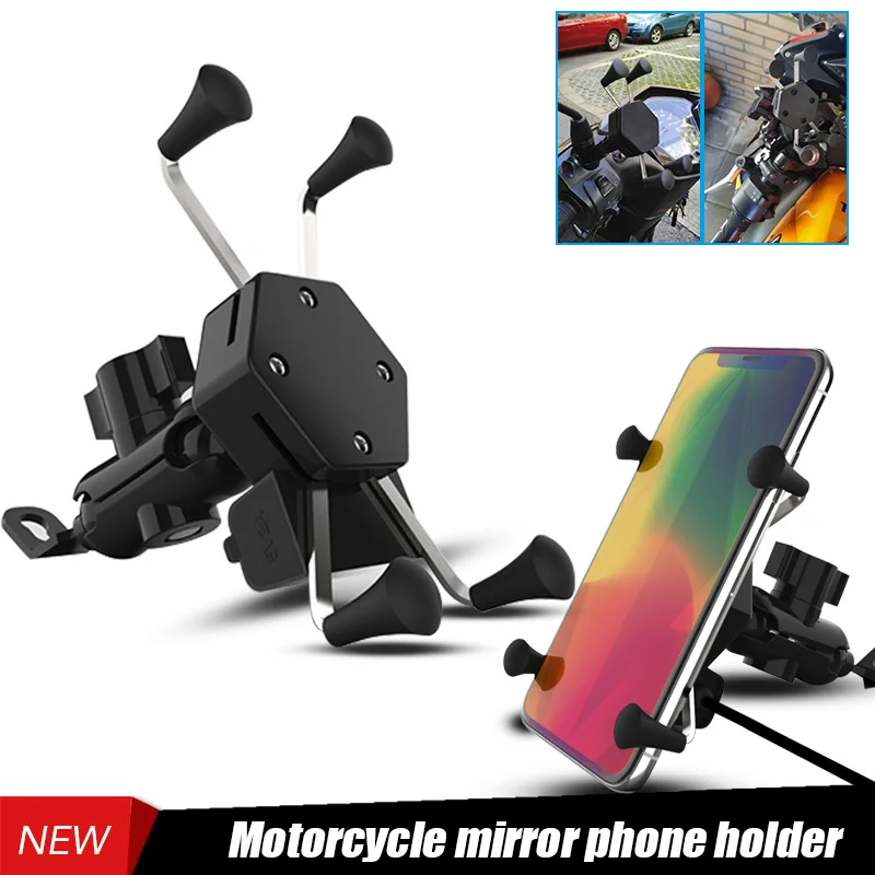 Держатель для телефона мотоцикла кронштейн GPS велосипеда 3 6-6 дюймов