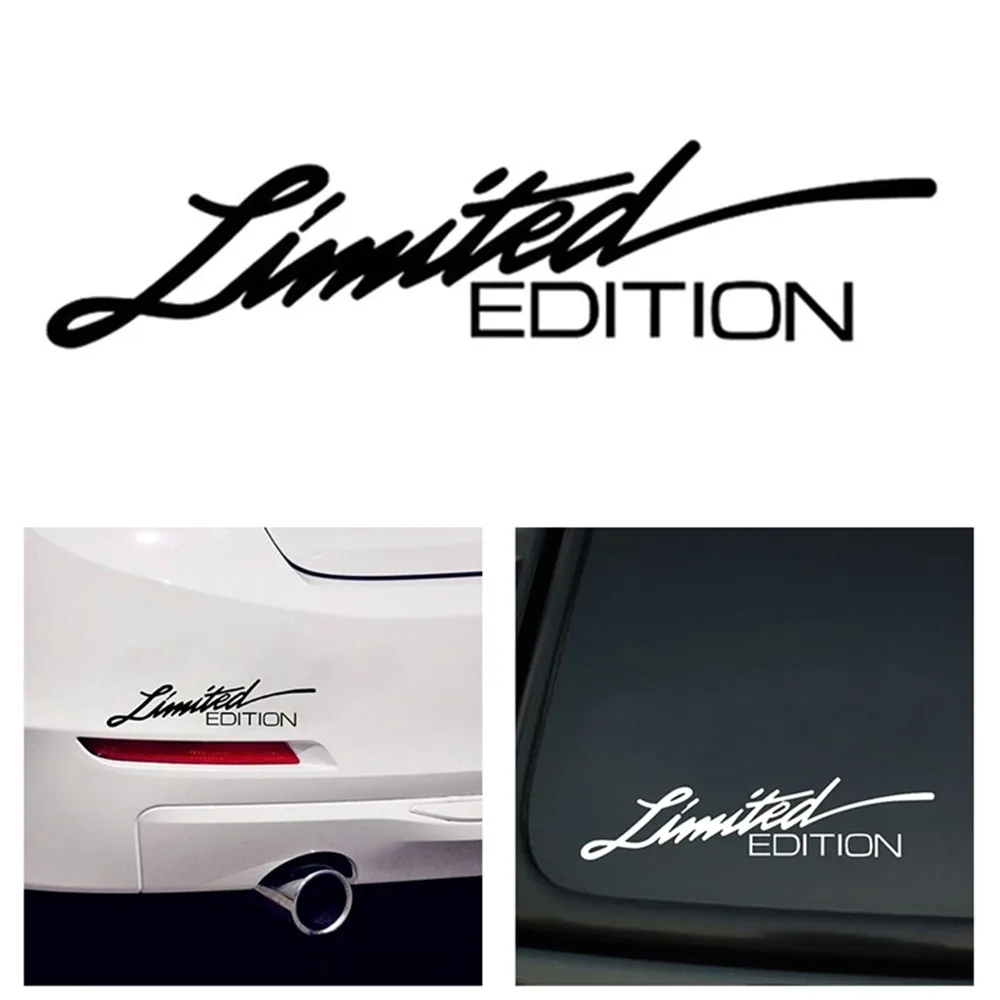 

16*3.8 CM LIMITED EDITION Creative Vinyl Car Window Sticker Car-styling Decal