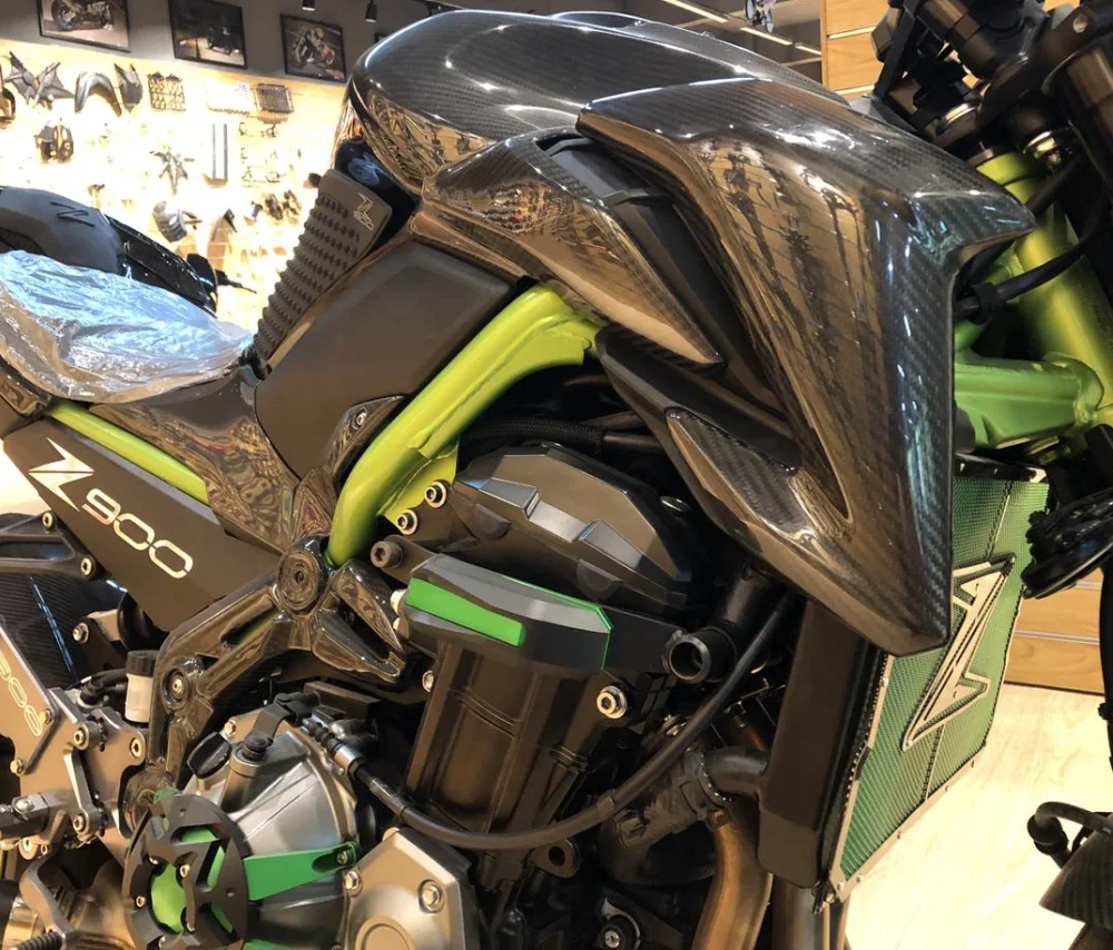 Для Kawasaki z900 крышка двигателя Краш колодки Рамка протектор сдвижные стенки статора Z 900 Мотоцикл CNC алюминиевые части