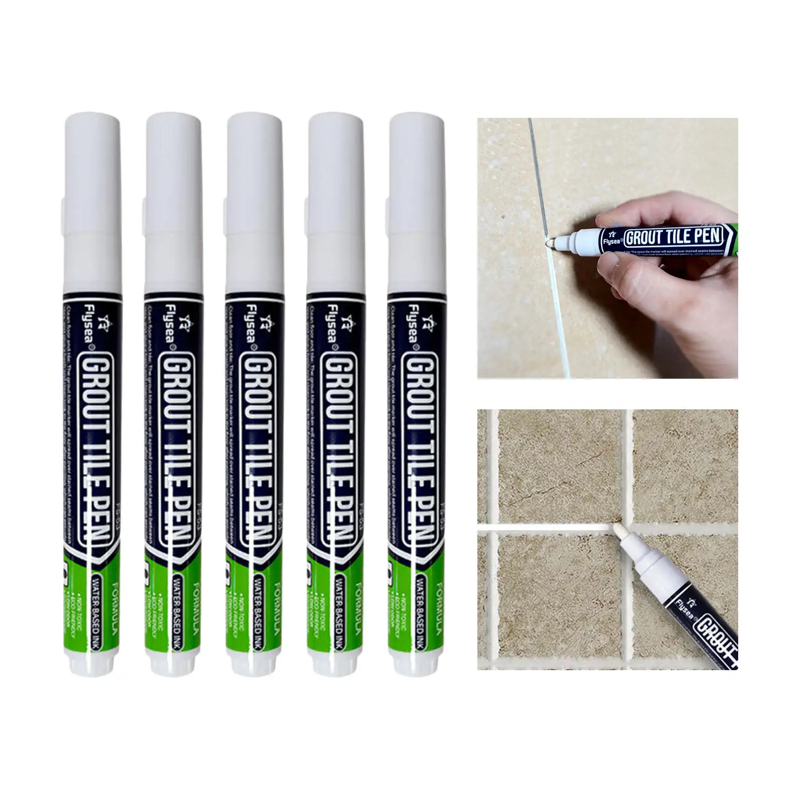 5x White Joint Pin Tiles Color Counter Washbasin Repair Gap | Обустройство дома