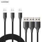 Магнитный кабель CANDYEIC USB Type-C для Sony Xperia 1 II 10 II L4 для Xperia 5 XZ Premium XZ3 XZ2 Compact XZ1 Магнитный провод для телефона