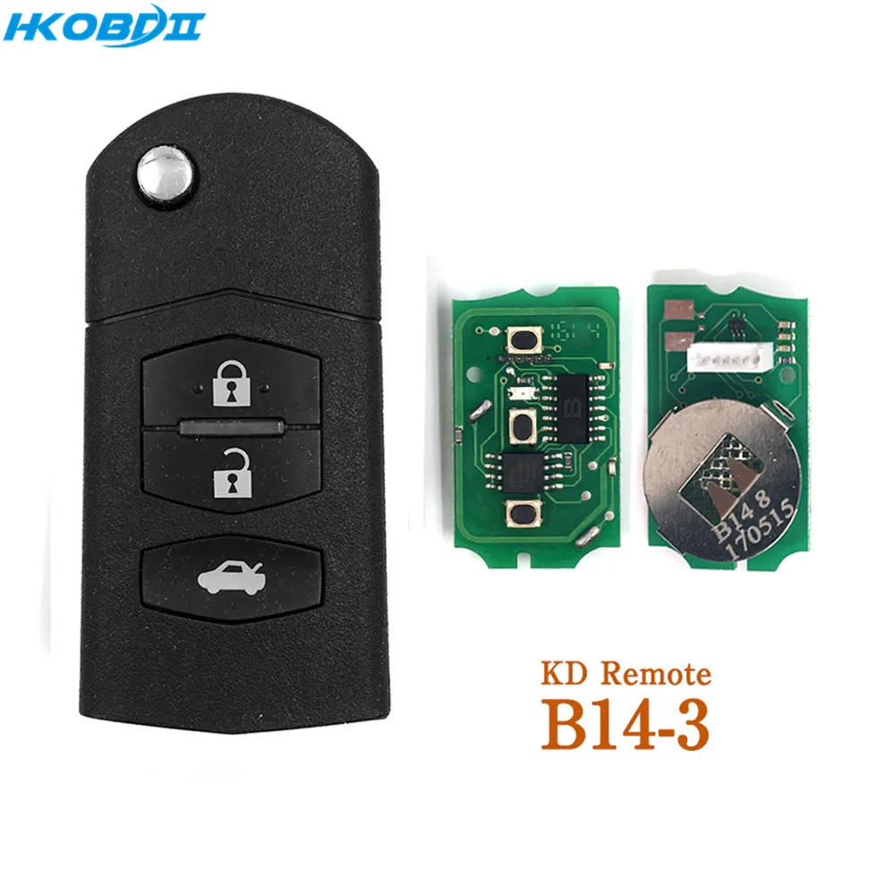 HKOBDII KEYDIY оригинальные пульты дистанционного управления KD B14-3 B series для пультов