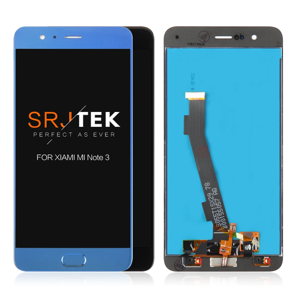 5 &quotОригинальный дисплей для Xiaomi Mi Note 3 lcd сенсорный экран с датчиком отпечатков