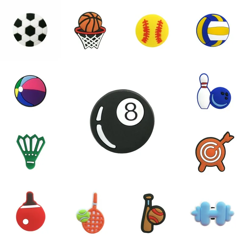 

1PCS Pvc Cartoon Ball Fridge Magnet Decor Sports Equipment Home Decoration Accessories Fridge Magnet Souvenir Decor Fridge
