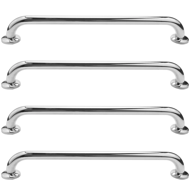 

4X New Bathroom Tub Toilet Stainless Steel Handrail Grab Bar Shower Safety Support Handle Towel Rack(50cm)