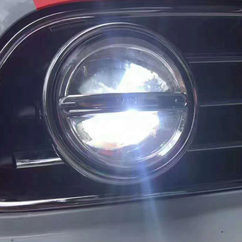 Автомобиль для 2007- Mini F56 cooper головной светильник s для F56 все светодиодный головной фонарь Angel eye светодиодный DRL передний светильник Би-светодиодный объектив динамический поворот