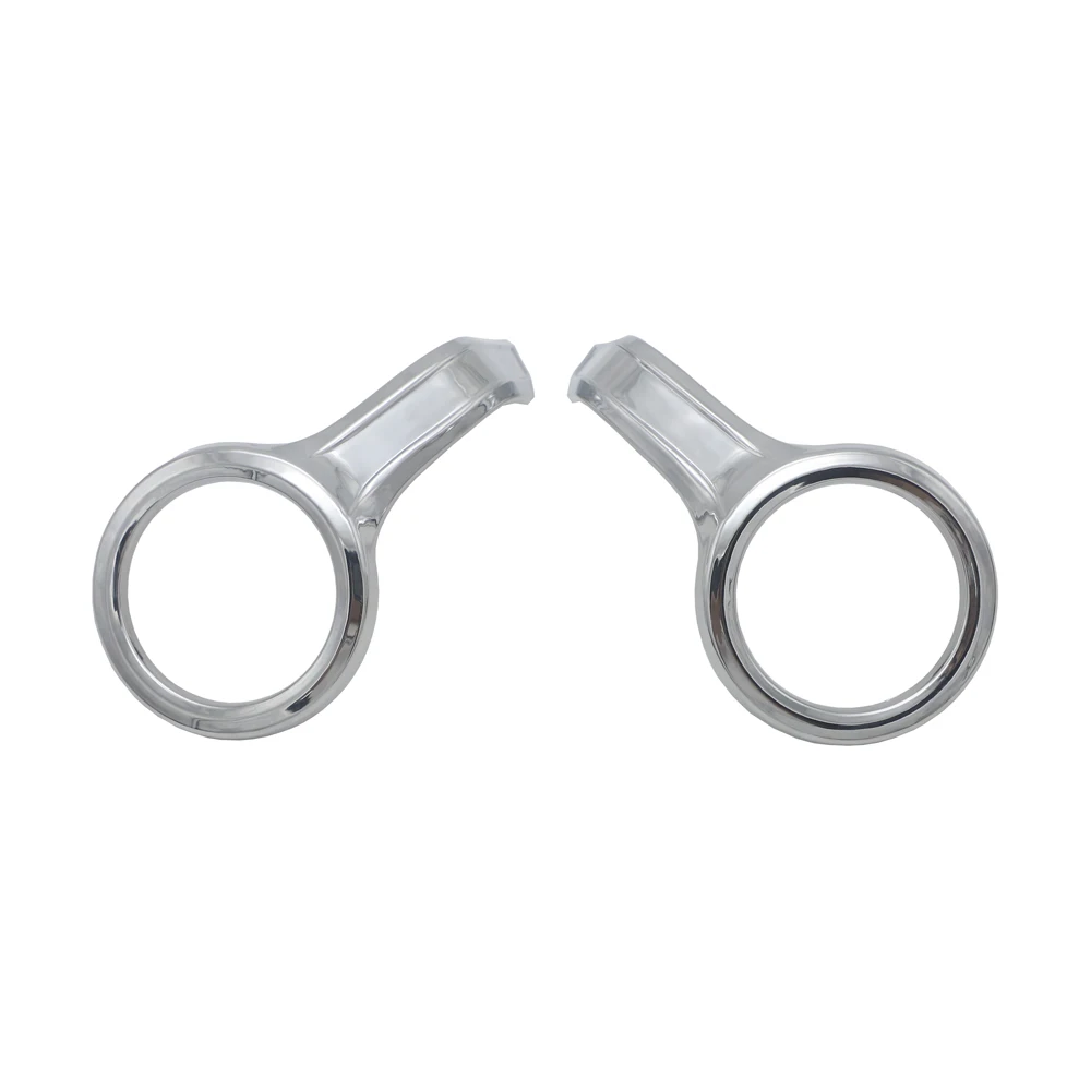 Мотоциклетное хромированное противотуманное кольцо левое и правое