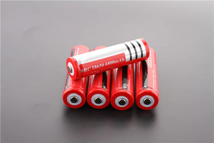 1-10 шт 18650 батарея 6800mAh 3,7 V литий-ионная аккумуляторная батарея для фонарика фонарь светодиодный аккумулятор 18650 recargable pilas Cells