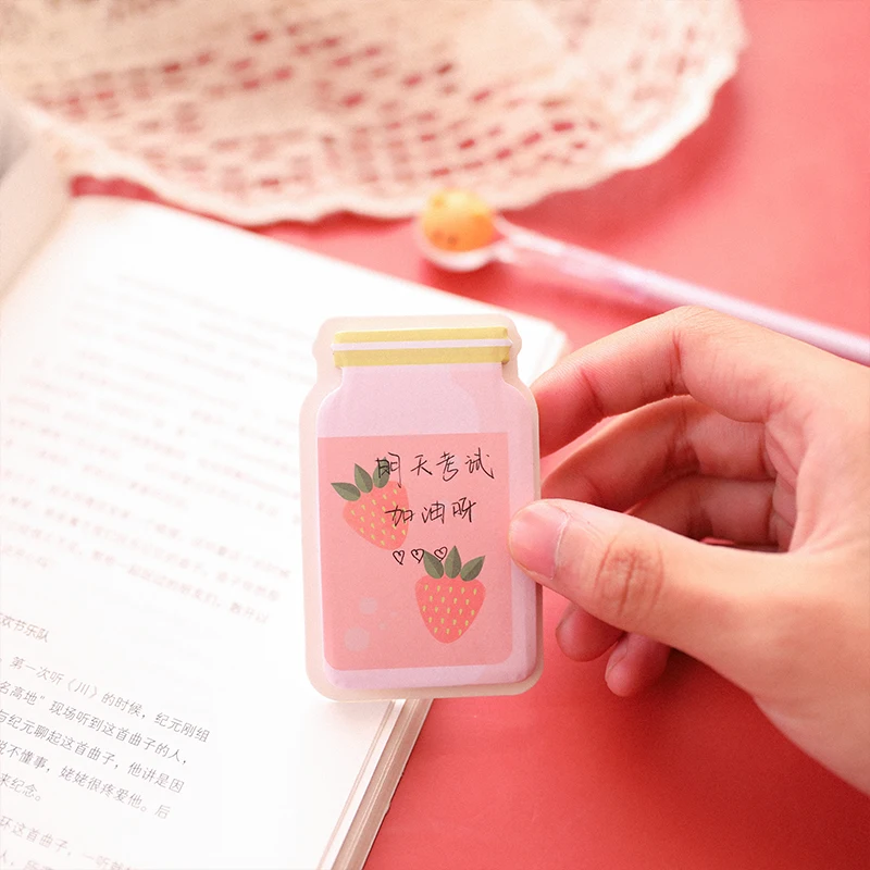 Креативная Магнитная клейкая заметка для студентов Kawaii с фруктовым узором
