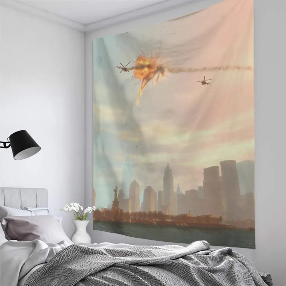 

Tapestry Beautiful Scenery Dusk Sea Level Beautiful Scenery Wall Hanging Beach Mat Bed Cover Bedroom Living Room Home Decoration