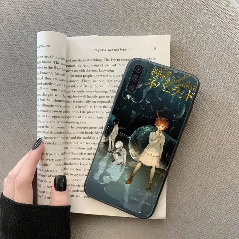 

anime Promised Neverland Phone Case For Samsung galaxy S 7 8 9 10 20 edge A 6 10 20 30 50 51 70 note 10 plus