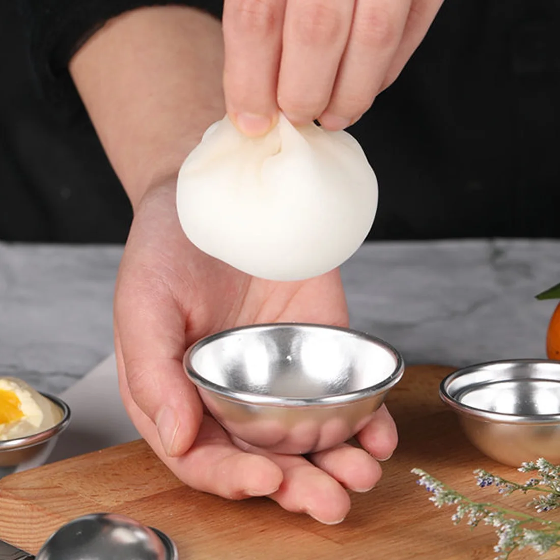 Круглые формы из алюминиевого сплава для бомбочек ванны инструмент сделай сам