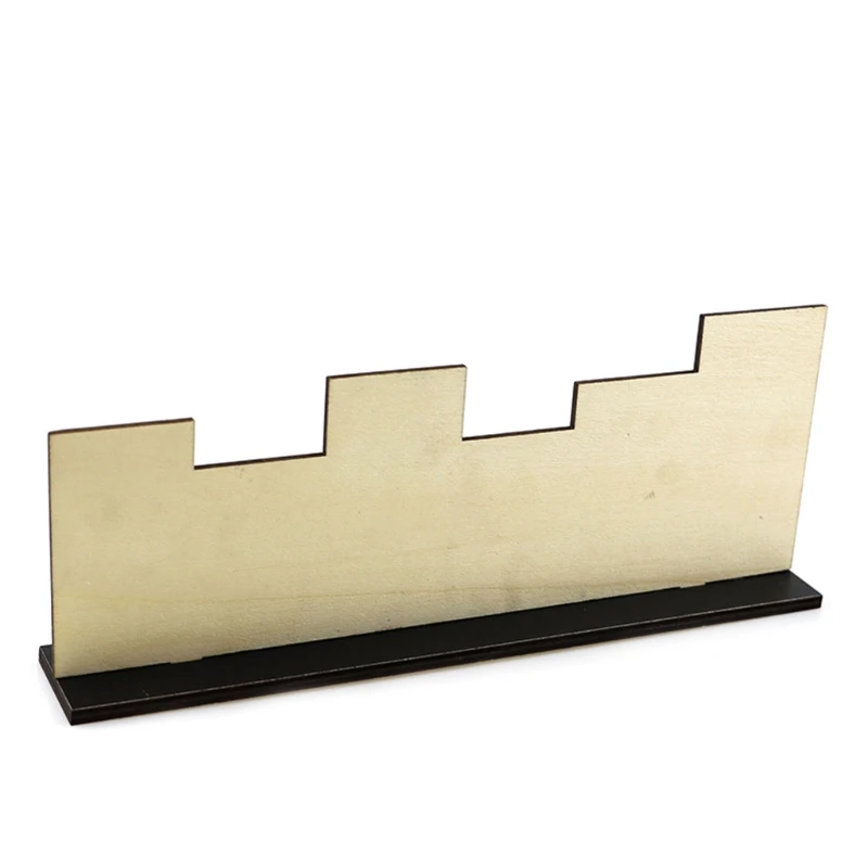 Деревянные настольные украшения в виде черепа Хэллоуина паутины креативный