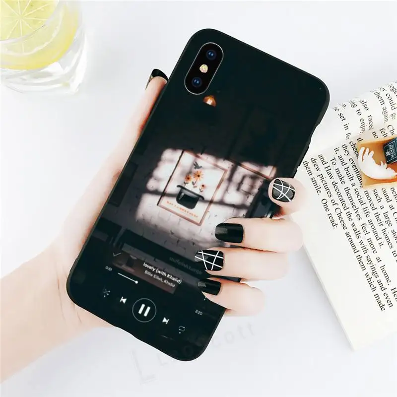 

Aesthetics songs lyrics Aesthetic Phone Case for iPhone 11 12 mini pro XS MAX 8 7 6 6S Plus X 5S SE 2020 XR