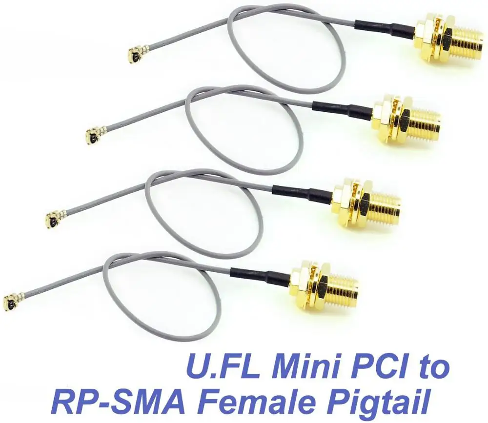 2 шт. разъем U.FL на RP SMA 10 дюймов кабель Pigtail 1 13 Mini PCI UFL|sma pigtail cable|sma tncsma cable |