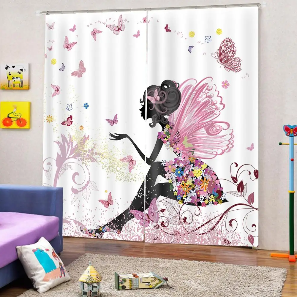 beauty curtains Window Blackout Luxury 3D Curtains set For Bed room Living Office Hotel Home | Дом и сад