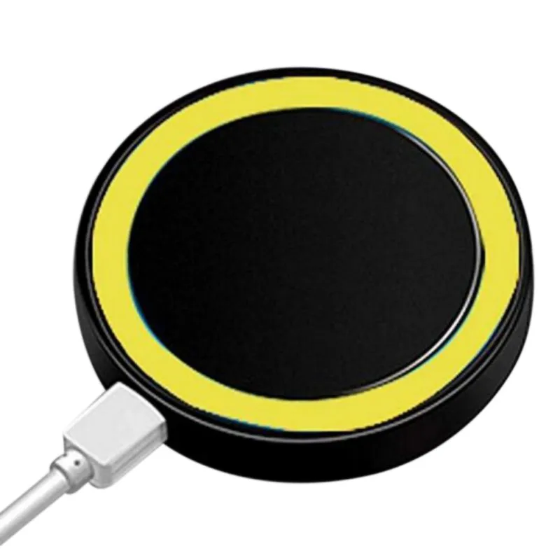 Горячее Q5 Беспроводное зарядное устройство 5 Вт зарядная панель для iPhone 11 X XR 8 Samsung