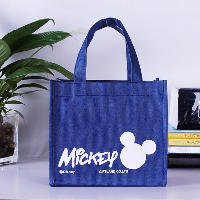 Disney мультфильм Минни Сумка для мам водонепроницаемый ланч бокс сумка складная сумка для начальной школы Обучение Ланч сумка - Цвет: 5