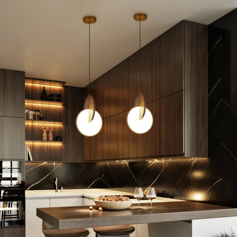 Скандинавская спальня Подвеска у кровати светильник s современный светодиодный