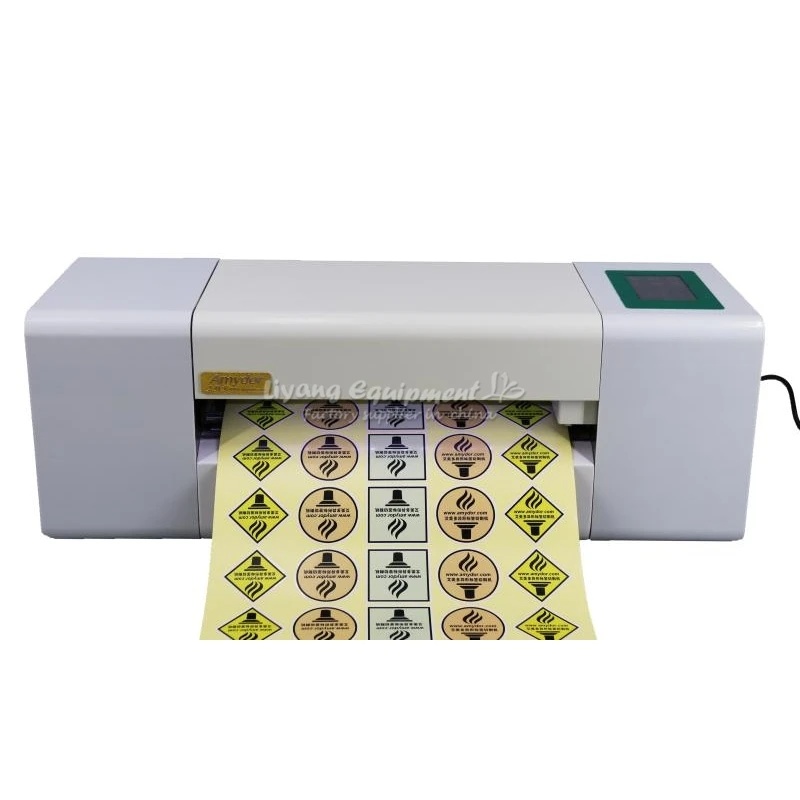 

Mini LY-388A touch screen control digital automatic label die-cutting machine with auto paper feeding 220V 110V 60W