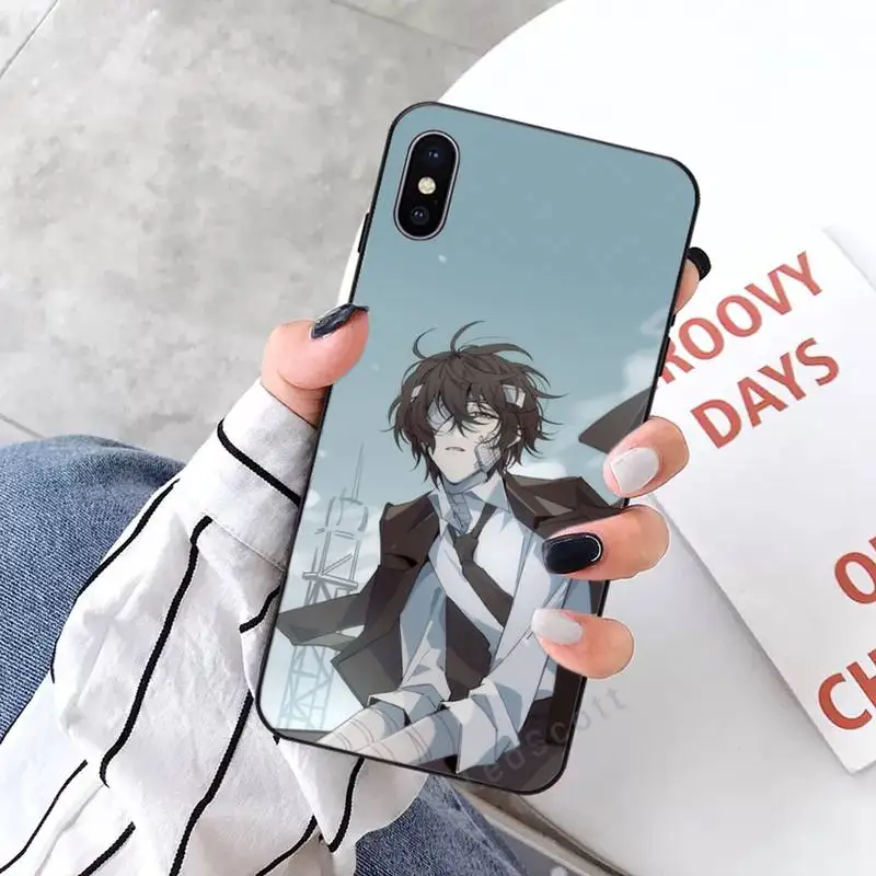 

Bungo Stray Dog Anime Phone Case for iPhone 11 12 mini pro XS MAX 8 7 6 6S Plus X 5S SE 2020 XR