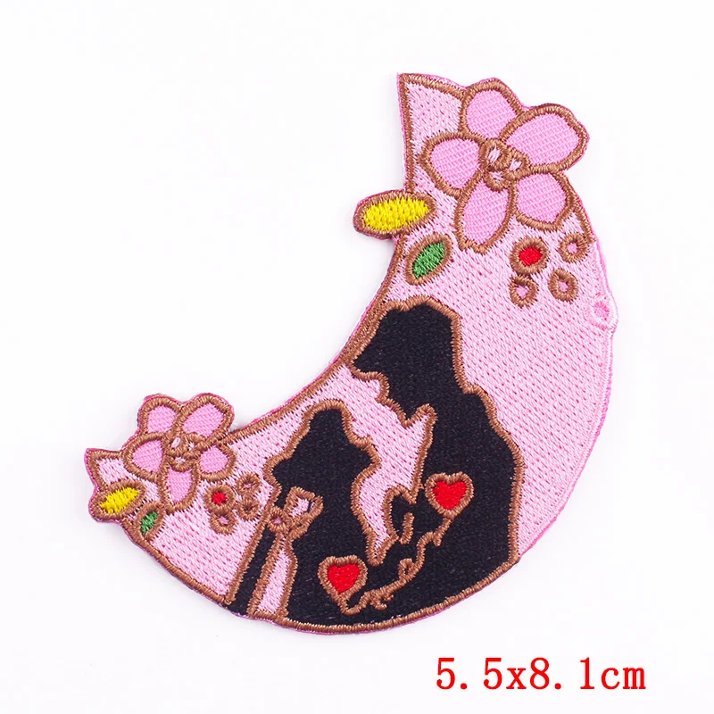 Патчи С мультяшными животными патчи для одежды наклейки с милым Кроликом