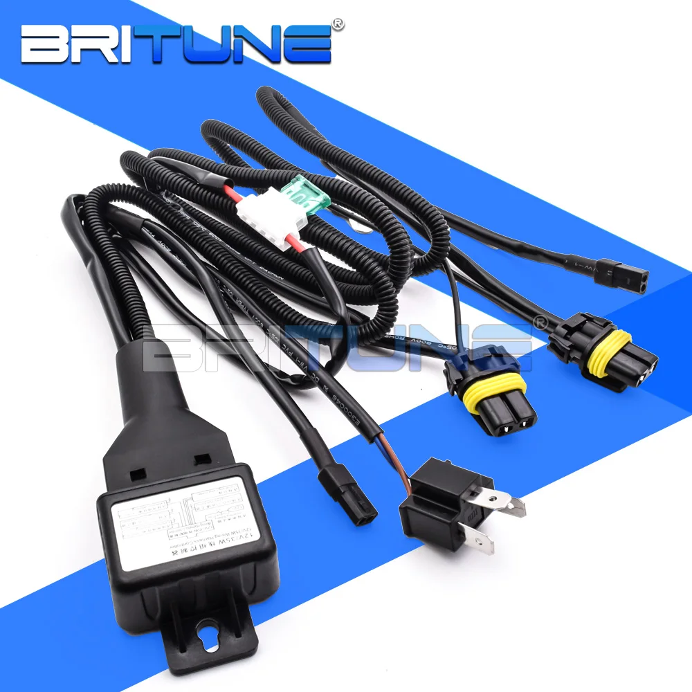 Britune H4 3 9003 релейный провод для биксеноновых линз проектора Высокий Низкий