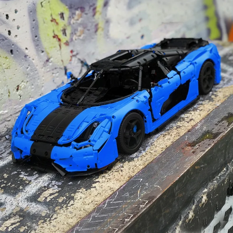 

NEW MOC-30506 high-tech RC Remote Koenigsegg Regera MOC Building Blocks Model Car Toys Kit DIY Educational Children Gifts