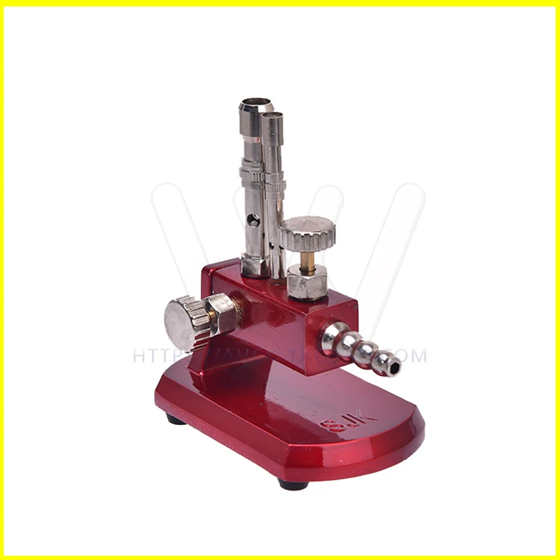 Micro Gas Propane Light Bunsen Burner Double Tube Rotatable Dental Lab Equipment | Красота и здоровье