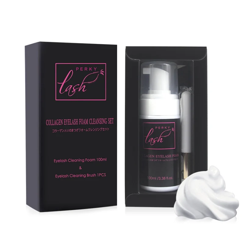 Средство для удлинения ресниц шампунь мягкий макияж чистящий клей пена очистки