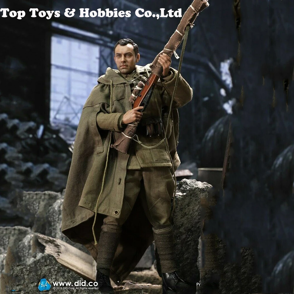 Полный набор DID R80139A 1/6 ВОВ СССР Снайпер Василий Набор фигурок 12 ''мужской Солдат модель набор игрушек для фанатов коллекция подарок
