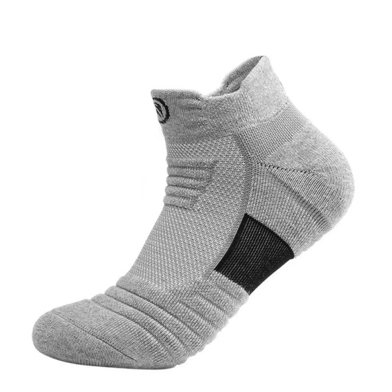 

1Pair Running Stockings Men Short Socks thick Sweat Sweat-Absorbent Outdoor Sports Walking Basketball