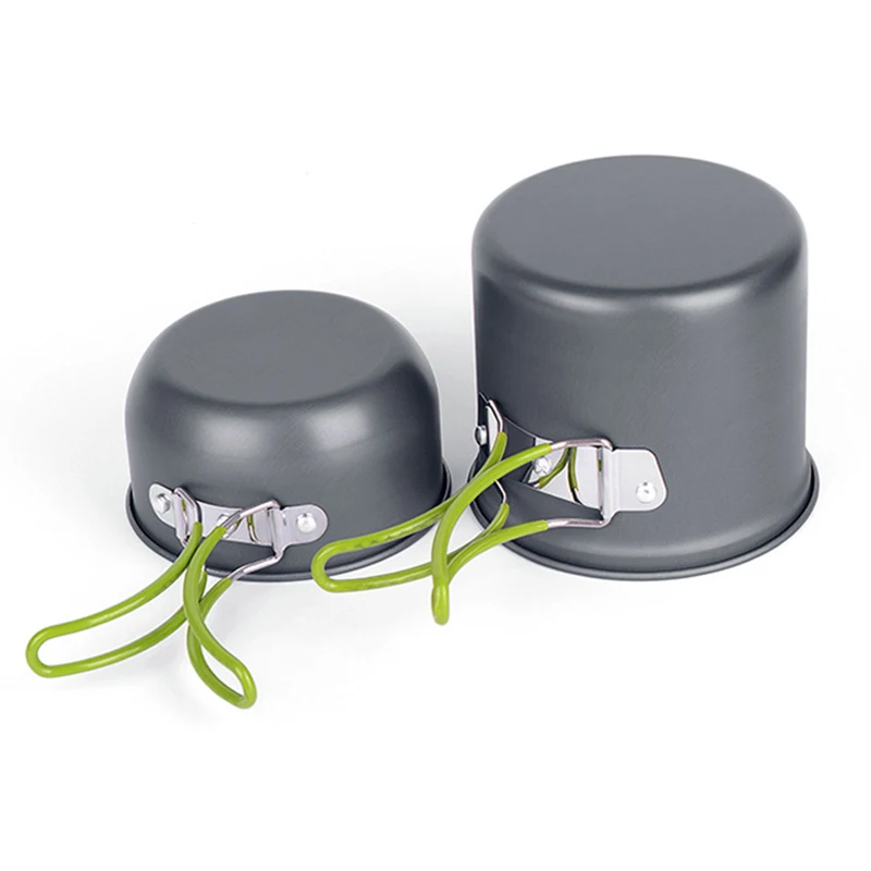 Туристический набор посуды для пикника походная посуда из алюминиевого сплава 1