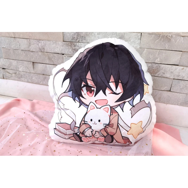 Comprar Almohada De Anime En 3D, Osamu Dazai De Perro Callejero Bungo, Akutagawa, Ryuunosuke, Muñeco De Felpa, Accesorios De Decoración Del Hogar