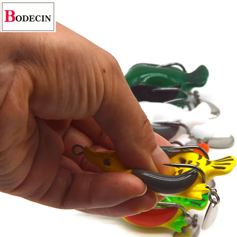 Мягкая пластиковая приманка в виде лягушки со змеиной головой свимбейт для окуня